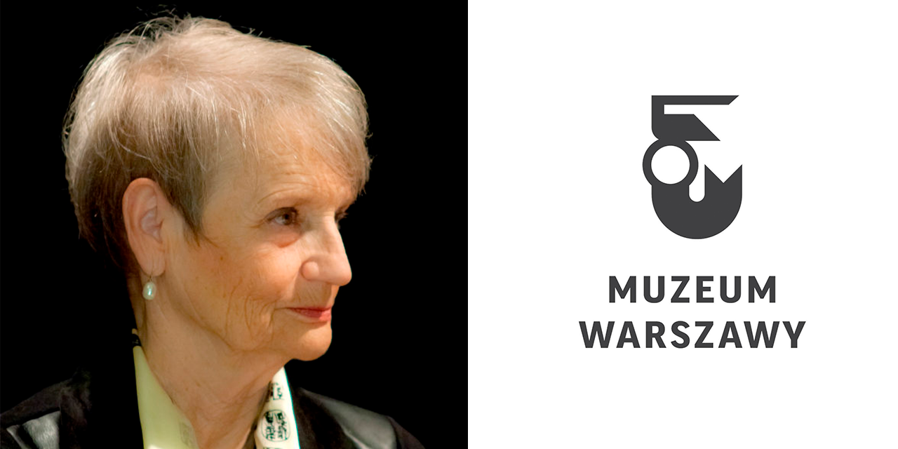 Prof. Maria Poprzęcka przewodnikiem w Muzeum Warszawy