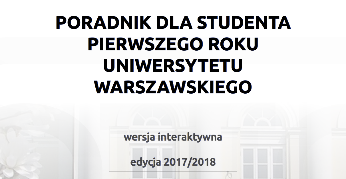 Poradnik dla studentów pierwszego roku