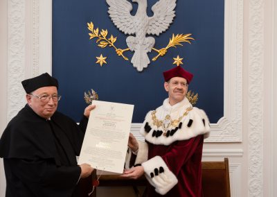 Wręczenie dyplomu
