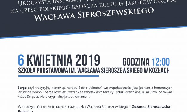 Uroczysta instalacja jakuckiego symbolu Serge