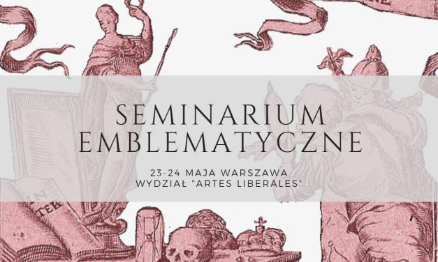 23–24 maja, Seminarium Emblematyczne