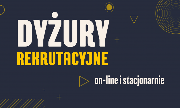 Dyżury rekrutacyjne