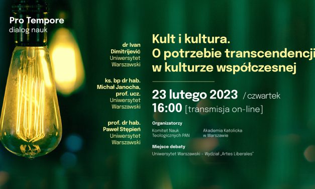 Kult i kultura. O potrzebie transcendencji w kulturze współczesnej