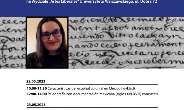 Wykłady i warsztaty dr Marty Rodríguez Manzano