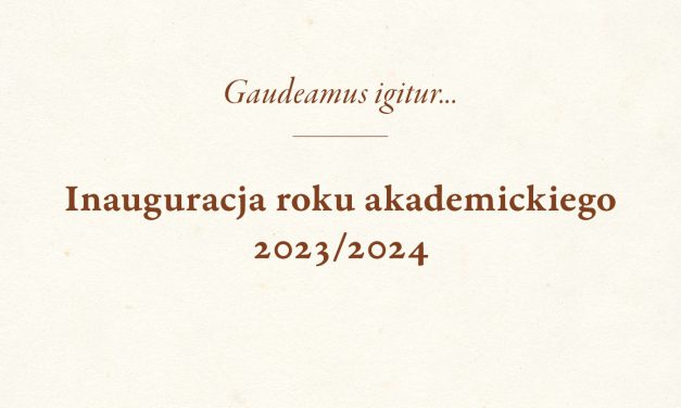 Inauguracja 2023/2024