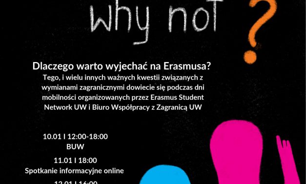 Dni mobilności na UW 10–12 stycznia