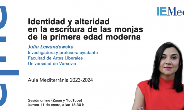 Dr Julia Lewandowska: wykład w European Institute of the Mediterranea