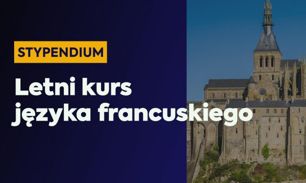 Stypendium na letni kurs języka francuskiego