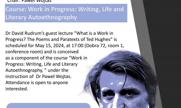 Wykład: „What is a Work in Progress?”